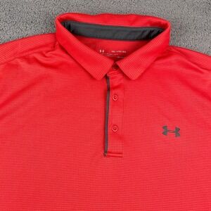 Under Armour Vibrant Red Polo Shirt